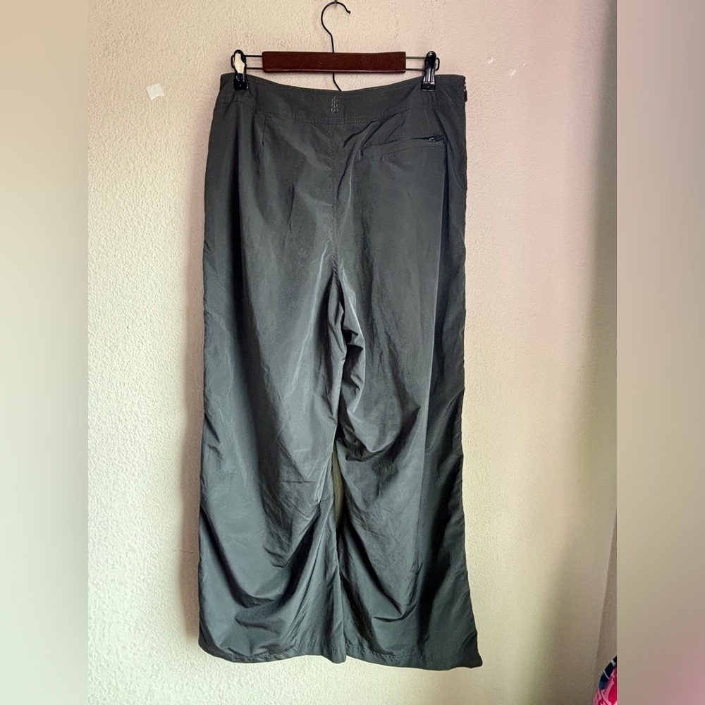 Free People Movement Nova Gray Lined Zip Up Wide Leg High Rise Athletic … - Picture 10 of 13